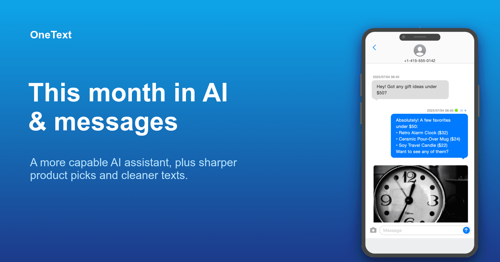 This month in AI & messages